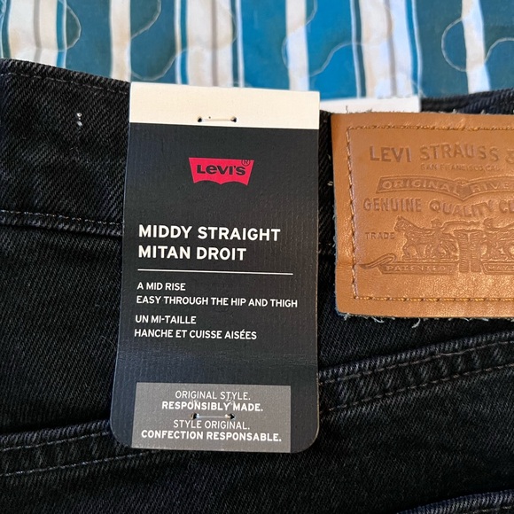 NWT Levi’s Middy Straight - Picture 4 of 5